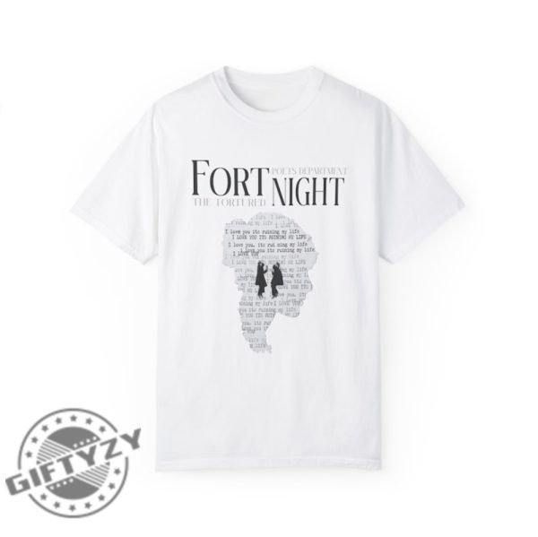 Fortnight Tortured Poets Department Shirt Love You Its Ruining My Life Typewriter Shirt Eras Tour Shirt Taylor Fan Gift giftyzy 1