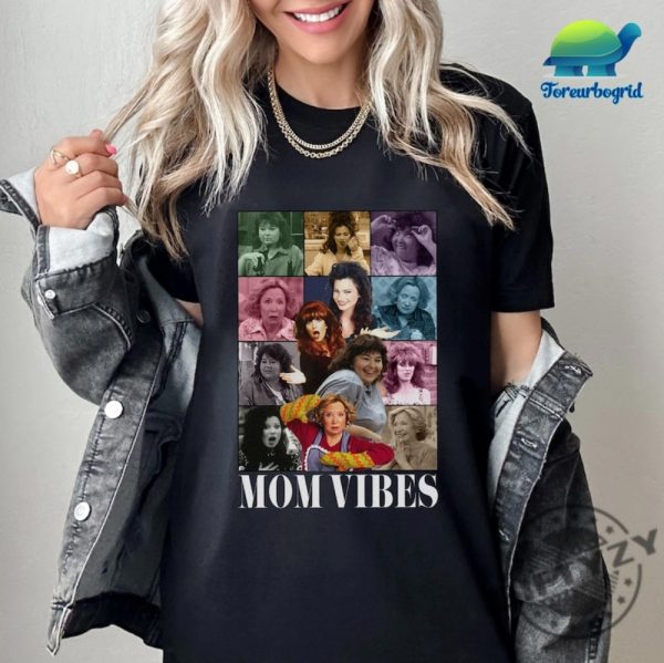 Retro 90S Mom Vibes Shirt Sitcom Moms Sweatshirt Funny Mom Tshirt Mom Life Hoodie Mom Thug Life Mothers Day Gift Cool Mom Gifts giftyzy 2
