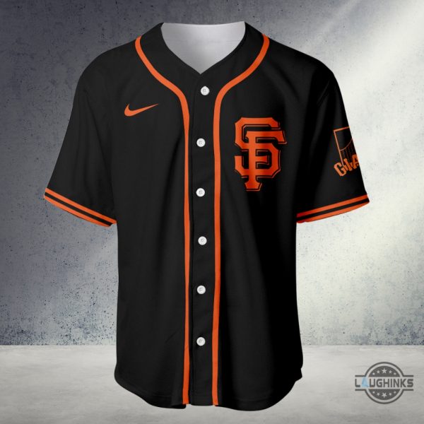 san francisco giants new uniforms nike custom name and number sf giants orange black baseball jersey shirts personalized 90s away mlb jerseys laughinks 2