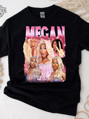 Limited Megan Thee Stallion Shirt Vintage Megan Thee Stallion 90S Shirt Megan Thee Stallion Measurements Unique revetee 2