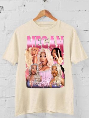 Limited Megan Thee Stallion Shirt Vintage Megan Thee Stallion 90S Shirt Megan Thee Stallion Measurements Unique revetee 3