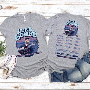 Luke Combs 2024 Tour Growing Up And Getting Old Shirt Luke Combs Merch Luke Combs Presale Code 2024 Unique revetee 3