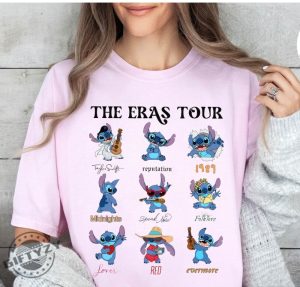 Stitch The Eras Tour Shirt Stitch Love Sweatshirt Stitch Version Tshirt Disney Hoodie Disney Stitch Shirt giftyzy 2