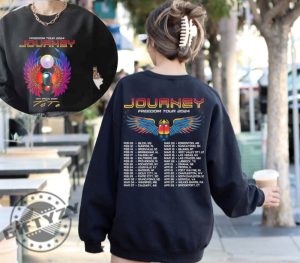 Journey 2024 Tour Freedom Shirt Journey Freedom Tour 2024 Tshirt Journey With Toto 2024 Concert Sweatshirt Toto Concert Hoodie Fans Music Band Gift giftyzy 2