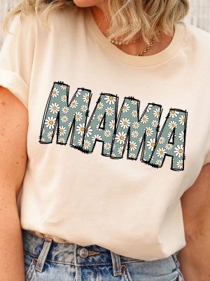 Floral Mama Shirt Cute Mom Shirt Mothers Day Gift New Mom Gift Mama Shirt Gift For Grandma Unique revetee 2