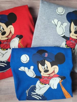 Mlb Baseball Mickey Mouse Shirt Unique Detroit Tigers Sweatshirt Baltimore Orioles T Shirt New York Yankees T Shirt Boston Red Sox T Shirt revetee 3