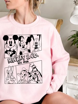 Vintage Disney Shirt Unique Mickey And Co Shirt Vintage Mickey Shirt Disneyland Shirts Diseyland Crewneck Disneyland Shirt revetee 3