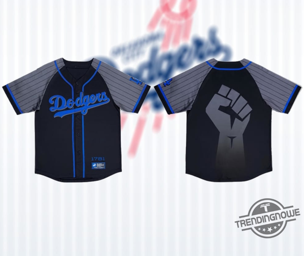 Dodgers Black Heritage Jersey 2024 Giveaway