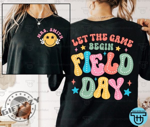 Field Day Custom Shirt Teacher Last Day Of School Tshirt Field Day Kid Shirt Field Trip Team Field Game End Of School Out For Summer Break Shirt giftyzy 3