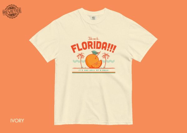 Take Me To Florida Shirt Unique Taylor Swift Shirt Swiftie Merch Ttpd T Shirt Vacation Tee Shirt Aesthetic Tee Shirt revetee 3