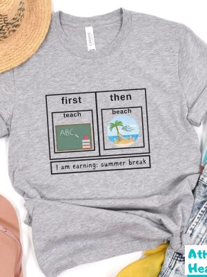 Special Education Teacher First Then Shirts Unique Pecs Communication Shirt First Then Shirt Aac Autism Teacher Shirt revetee 2