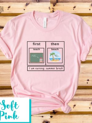 Special Education Teacher First Then Shirts Unique Pecs Communication Shirt First Then Shirt Aac Autism Teacher Shirt revetee 3