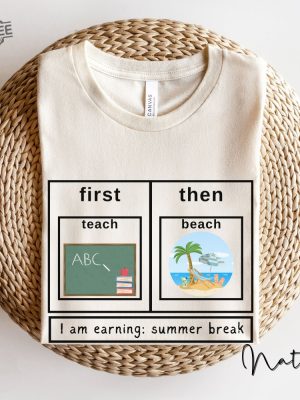 Special Education Teacher First Then Shirts Unique Pecs Communication Shirt First Then Shirt Aac Autism Teacher Shirt revetee 4