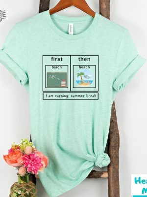 Special Education Teacher First Then Shirts Unique Pecs Communication Shirt First Then Shirt Aac Autism Teacher Shirt revetee 5