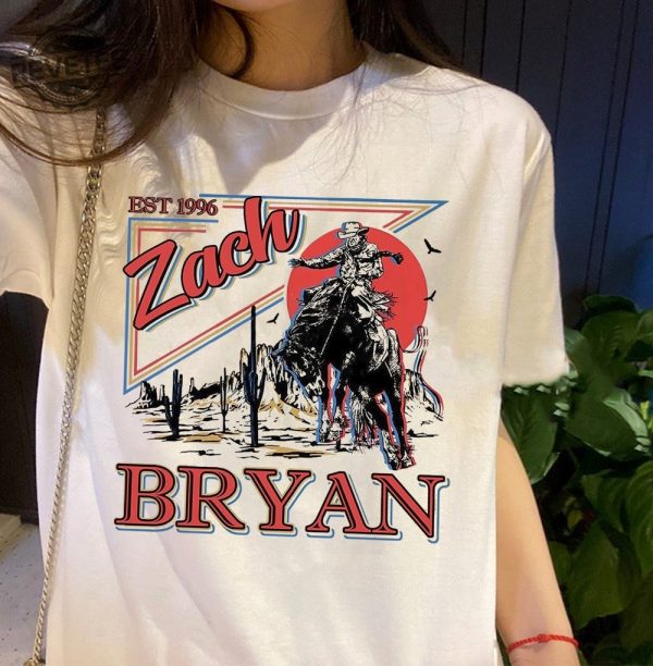 Retro Zach Bryan Est 1996 Cowboy Shirt Unique Zach Bryan Shirt Zach Bryan Tshirt Zach Bryan T Shirt Zach Bryan Revival Zach Bryan Concert revetee 2