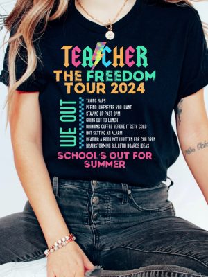 Last Day Of School Shirt For Teachers Unique Last Day Of School Shirt End Of Year Teacher Shirt Gift For Teachers Summer Teacher Shirt revetee 4