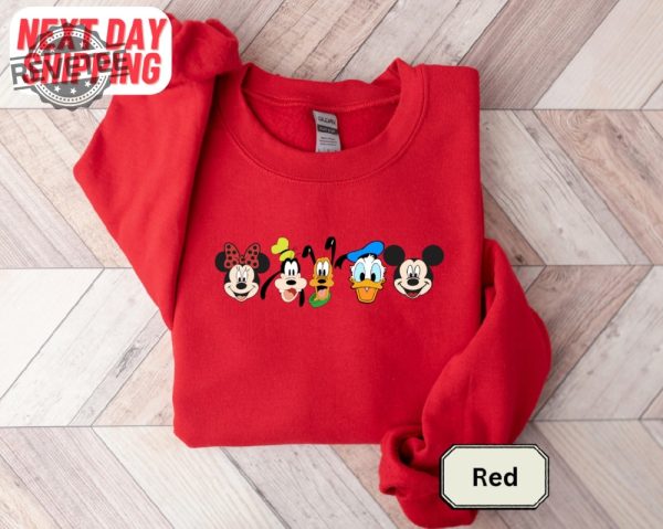 Mickey And Friends Shirt Unique Animal Kingdom Shirt Epcot Sweatshirt Disneyland Sweater Donald Duck Hoodie Mickey Aviator Shirt revetee 1