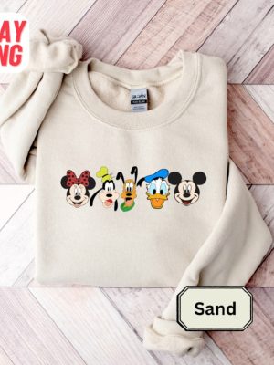 Mickey And Friends Shirt Unique Animal Kingdom Shirt Epcot Sweatshirt Disneyland Sweater Donald Duck Hoodie Mickey Aviator Shirt revetee 3