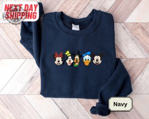 Mickey And Friends Shirt Unique Animal Kingdom Shirt Epcot Sweatshirt Disneyland Sweater Donald Duck Hoodie Mickey Aviator Shirt revetee 5