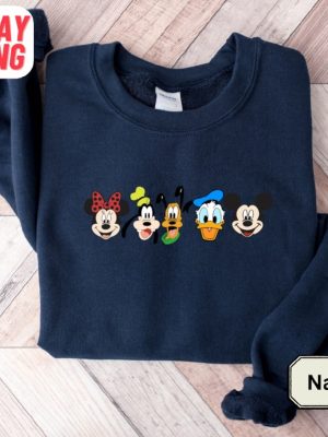 Mickey And Friends Shirt Unique Animal Kingdom Shirt Epcot Sweatshirt Disneyland Sweater Donald Duck Hoodie Mickey Aviator Shirt revetee 5