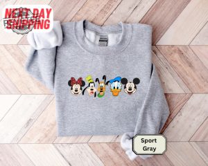 Mickey And Friends Shirt Unique Animal Kingdom Shirt Epcot Sweatshirt Disneyland Sweater Donald Duck Hoodie Mickey Aviator Shirt revetee 6