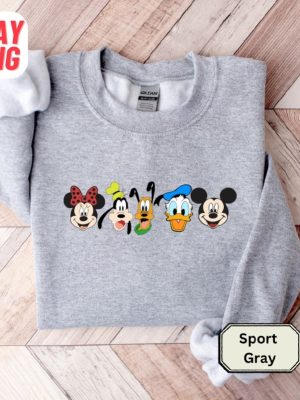 Mickey And Friends Shirt Unique Animal Kingdom Shirt Epcot Sweatshirt Disneyland Sweater Donald Duck Hoodie Mickey Aviator Shirt revetee 6