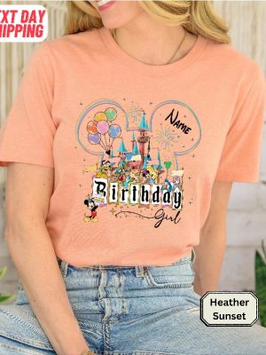 Disneyworld 2024 Birthday Name Shirt Unique Most Wonderful Time Shirt Christmas Shirt New Year Shirt Disneyworld Birthday revetee 2