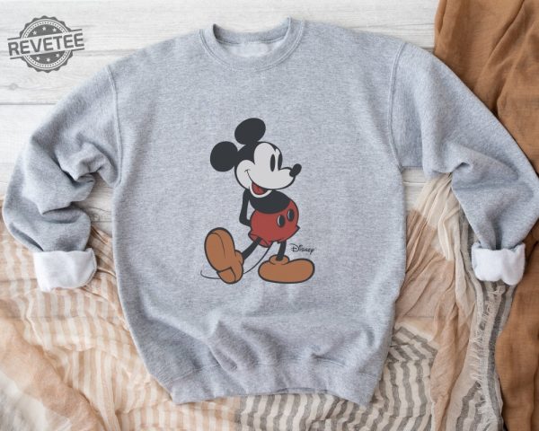 Mickey Mouse Sweatshirt Vintage Unique Disney Sweater Disney Sweatshirt Disneyworld Crewneck Disney World Sweater Mickey Mouse Hoodie revetee 4