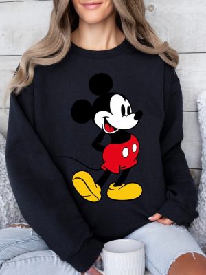 Mickey Mouse Sweatshirt Unique Mickey Sweatshirt Mickey Mouse Sweater Mickey Mouse Hoodie Minnie Mouse Shirt revetee 4