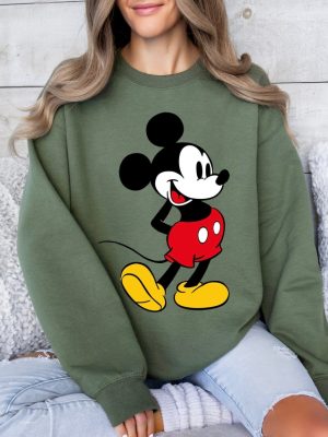 Mickey Mouse Sweatshirt Unique Mickey Sweatshirt Mickey Mouse Sweater Mickey Mouse Hoodie Minnie Mouse Shirt revetee 6