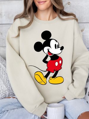 Mickey Mouse Sweatshirt Unique Mickey Sweatshirt Mickey Mouse Sweater Mickey Mouse Hoodie Minnie Mouse Shirt revetee 7