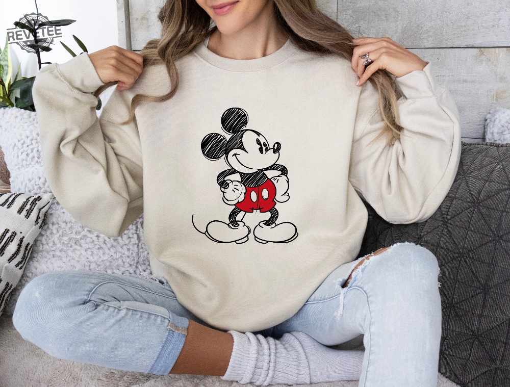 Mickey Mouse Sweatshirt Vintage Unique Disney sweater disney sweatshirt disneyworld crewneck disney world sweater mickey mouse hoodie 