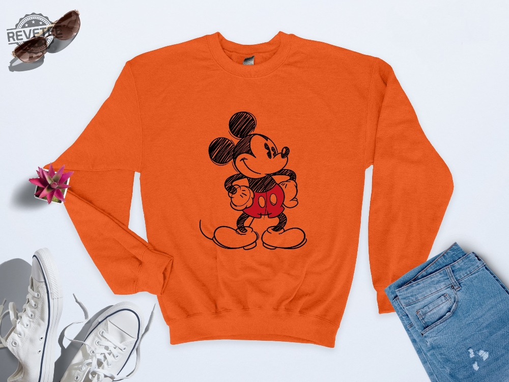 Mickey Mouse Sweatshirt Vintage Unique Disney sweater disney sweatshirt disneyworld crewneck disney world sweater mickey mouse hoodie 
