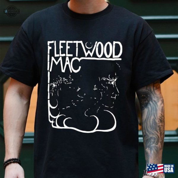buy fleetwood mac t shirt vintage retro fleetwood mac tshirt sweatshirt hoodie rock band tee laughinks 1