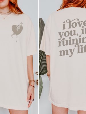 Taylor Fortnight Tshirt Unique Ttpd Merch I Love You Its Shirt Post And Taylor Shirt Fortnight Shirt Era Tour Outfit Tswift Shirts revetee 3