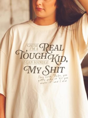 Im A Real Tough Kid The Tortured Poets Department Unique I Was There Merch Gift For Swiftie Taylor Subtle Merch The Eras Tour Shirt revetee 2