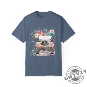 Tortured Poets Department Logo Watercolor Typewriter Shirt Watercolor Florals Hoodie Ts 11 Tshirt Ttpd Era Sweatshirt For Swifties giftyzy 5