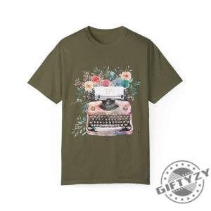 Tortured Poets Department Logo Watercolor Typewriter Shirt Watercolor Florals Hoodie Ts 11 Tshirt Ttpd Era Sweatshirt For Swifties giftyzy 9