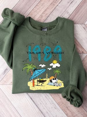 1989 Taylor Version Snoopy Sweatshirt Unique Snoopy Eras Shirt The Eras Tour Shirt Snoopy Sweatshirt Eras Concert Shirt revetee 2