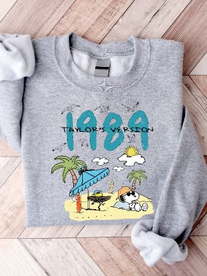 1989 Taylor Version Snoopy Sweatshirt Unique Snoopy Eras Shirt The Eras Tour Shirt Snoopy Sweatshirt Eras Concert Shirt revetee 4