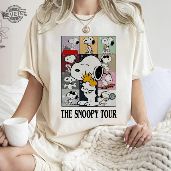 The Snoopy Tour Shirt Unique Taylor Tour Shirt The Snoopy Tour Shirt Fall Dogs Shirt Snoopy Shirt Taylor Version Tee revetee 1