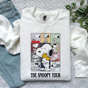 The Snoopy Tour Shirt Unique Taylor Tour Shirt The Snoopy Tour Shirt Fall Dogs Shirt Snoopy Shirt Taylor Version Tee revetee 2