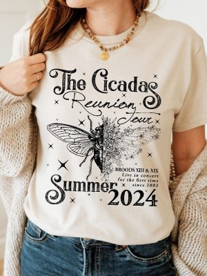 Cicada Shirt Cicada Tshirt Cicada 2024 Shirt Live Fast Die Loud Shirt Insect Lover Shirt Unique revetee 4