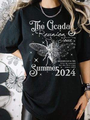 Cicada Shirt Cicada Tshirt Cicada 2024 Shirt Live Fast Die Loud Shirt Insect Lover Shirt Unique revetee 7