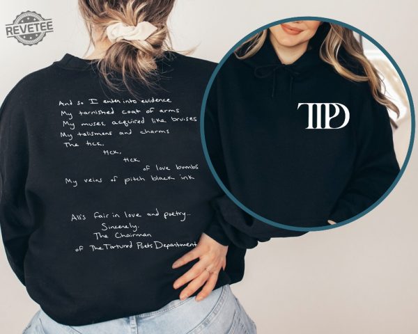 The Tortured Poets Department Sweatshirt And Hoodie Ts New Album Sweatshirt Ttpd Crewneck Ttpd Hoodie Unique revetee 2