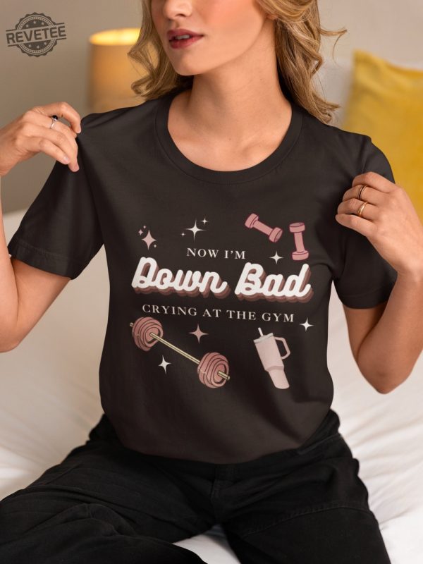 Down Bad Tortured Poets Department Shirt Taylor Swift Shirt Taylor Swift Merch Ttpd Shirt Swiftie Merch Unique revetee 2