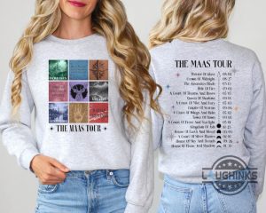 throne of glass t shirt sweatshirt hoodie the maas eras tour shirts sarah j maas book tshirt crescent city velaris the night court acotar shirt for reading lovers laughinks 1 2