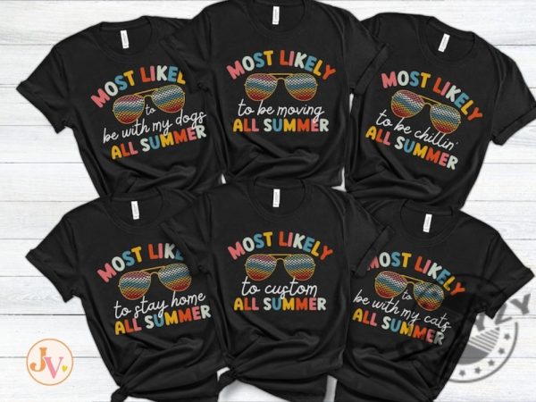 Last Day Of School Teacher Shirt End Of Year Teacher Team Sweatshirt Summer Break Most Likely To Teacher Tshirt Summer Hoodie Matching End Of The Year Shirt giftyzy 2