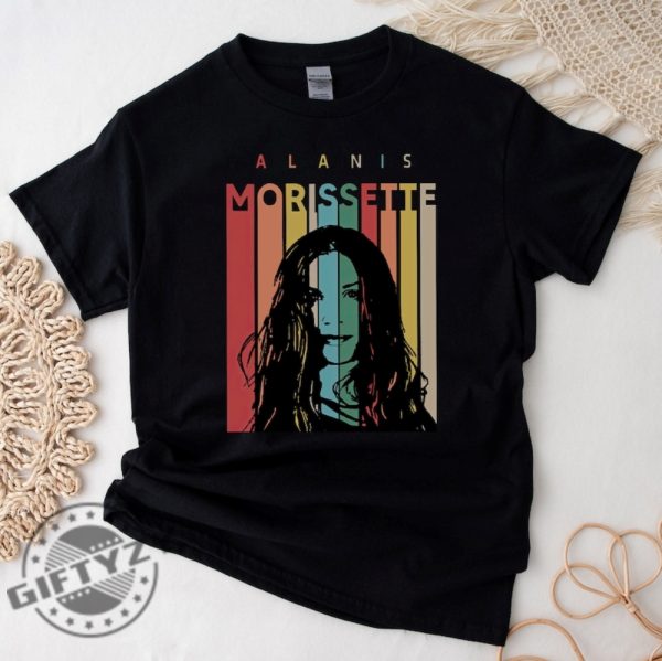 Alanis Morissette Tour 2023 Gift For Fan Retro Alanis Morissette The Triple Moon Tour 2024 Shirt Alanis Morissette Fan Gift giftyzy 2