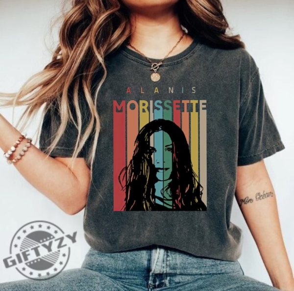 Alanis Morissette Tour 2023 Gift For Fan Retro Alanis Morissette The Triple Moon Tour 2024 Shirt Alanis Morissette Fan Gift giftyzy 5